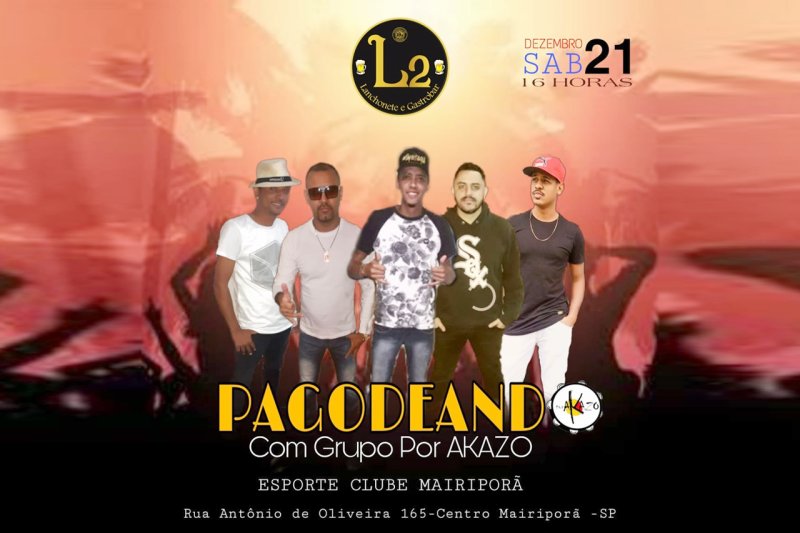 Pagodeando com Grupo Por Akazo